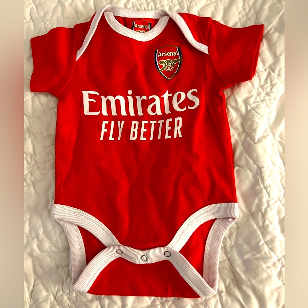 Arsenal onesie 0-3M